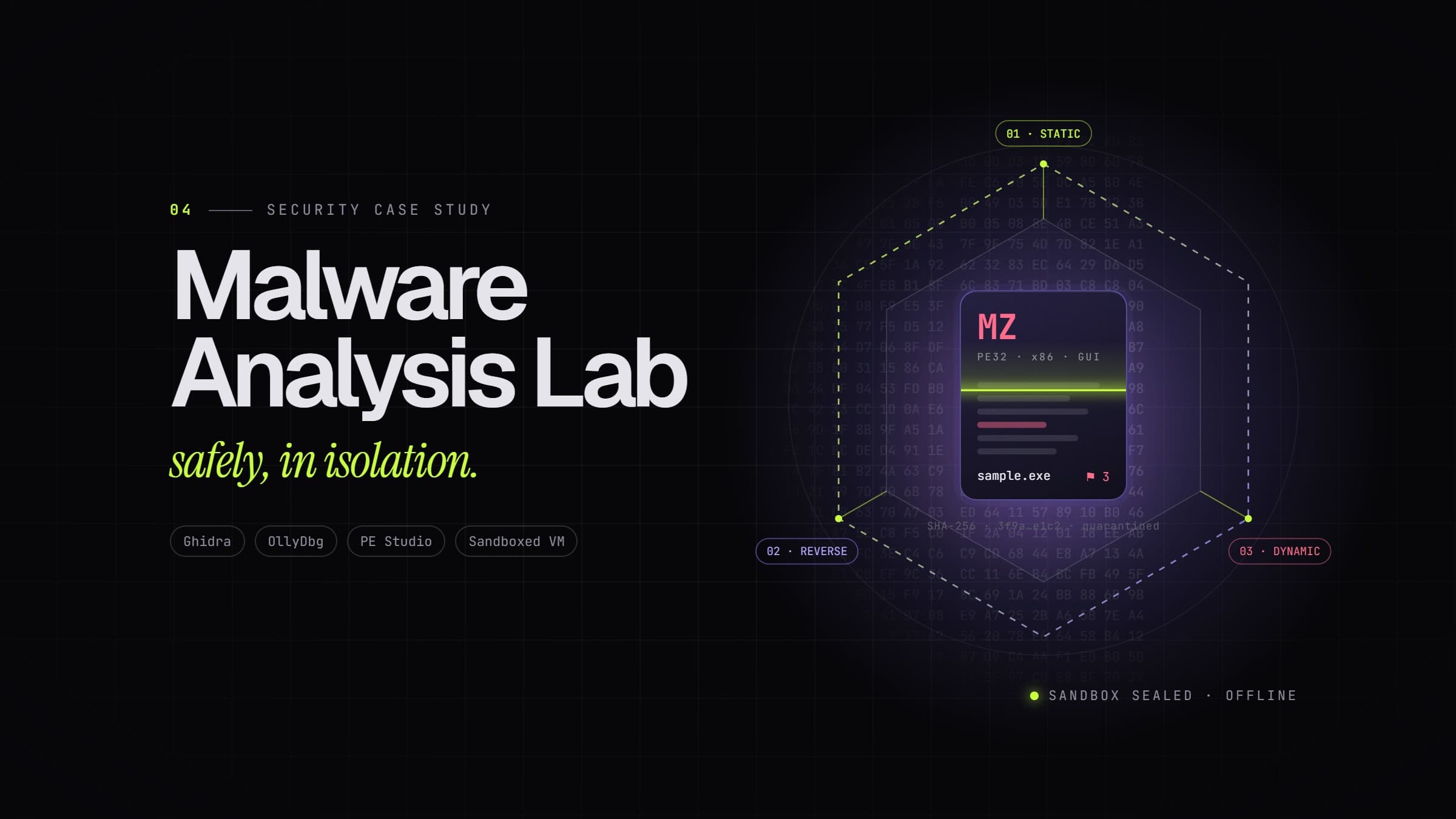 Malware Analysis Lab cover